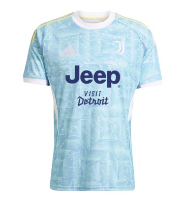 Juventus Jonathan David #30 Udebanetrøje 2025-26 Kortærmet